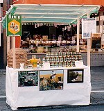 Honigverkaufsstand 